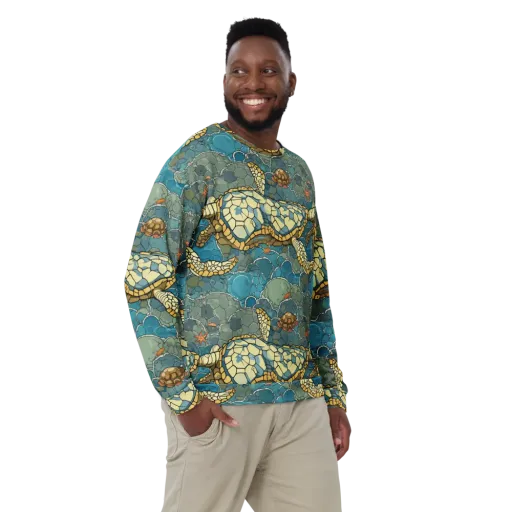 Shellwater Atlas on a Sweatshirt