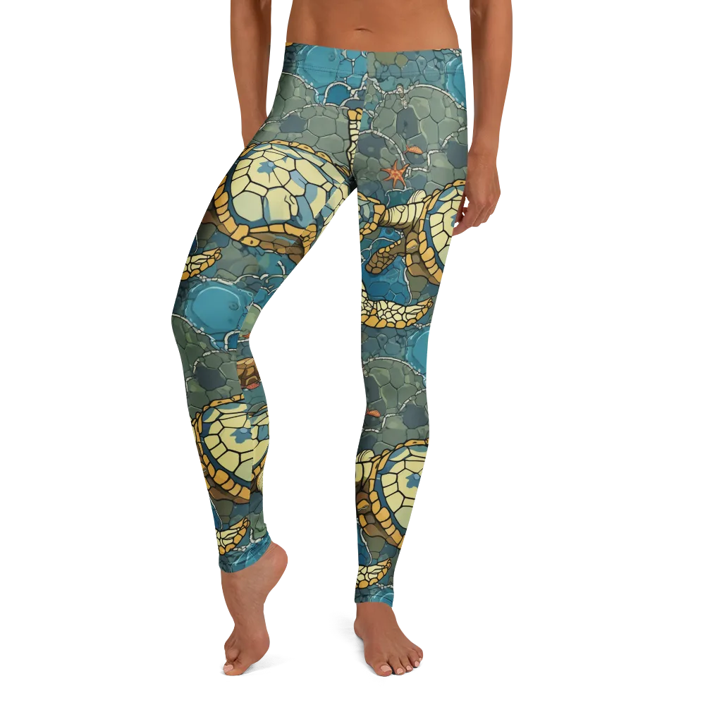 Shellwater Atlas on Leggings — Front