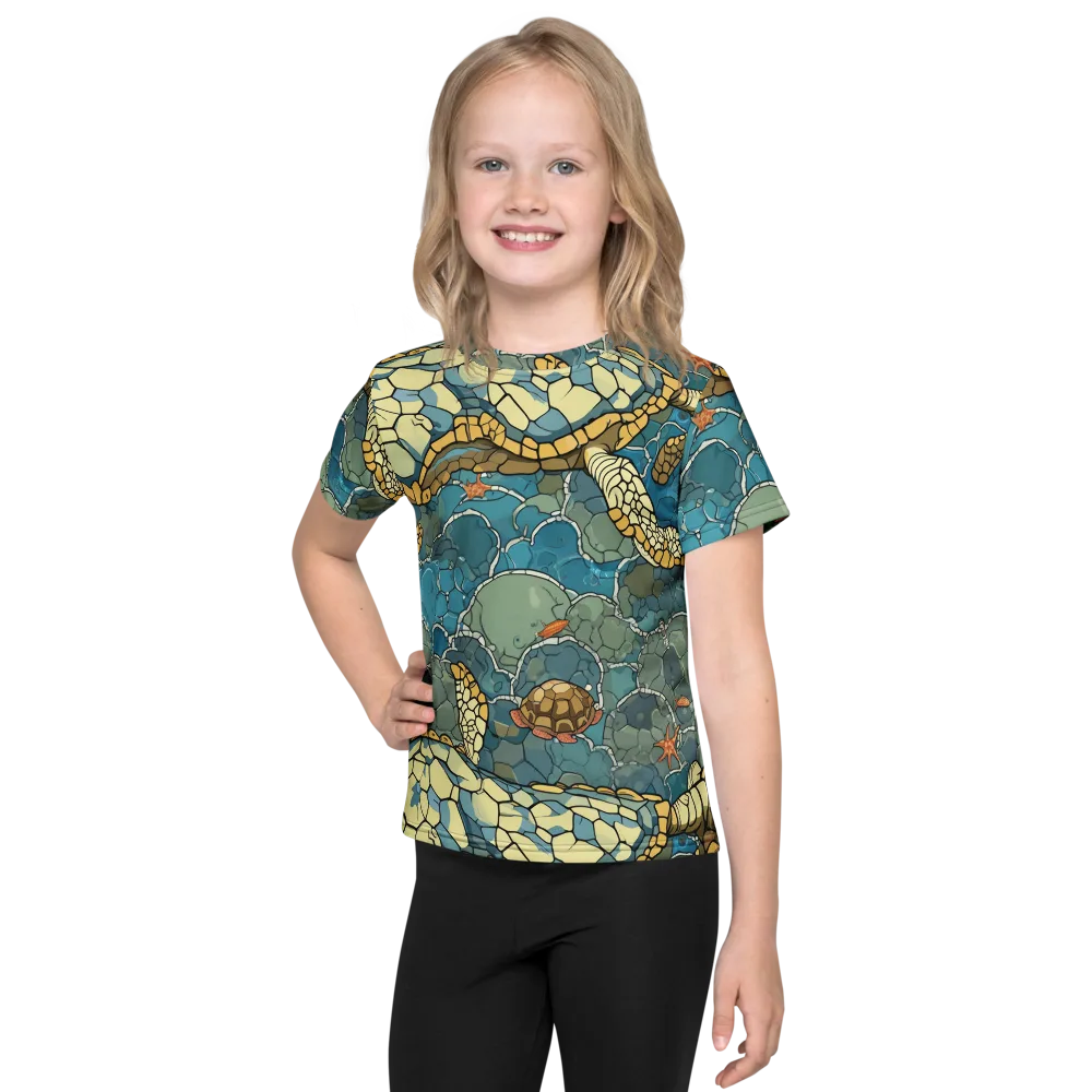 Shellwater Atlas on Kids Crew Neck T-Shirt — Front