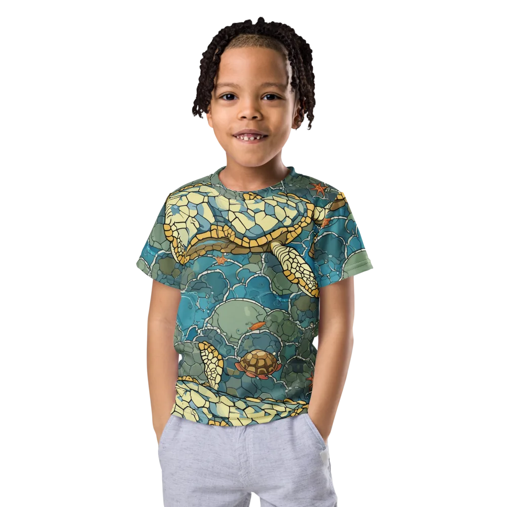 Shellwater Atlas on Kids Crew Neck T-Shirt — Front