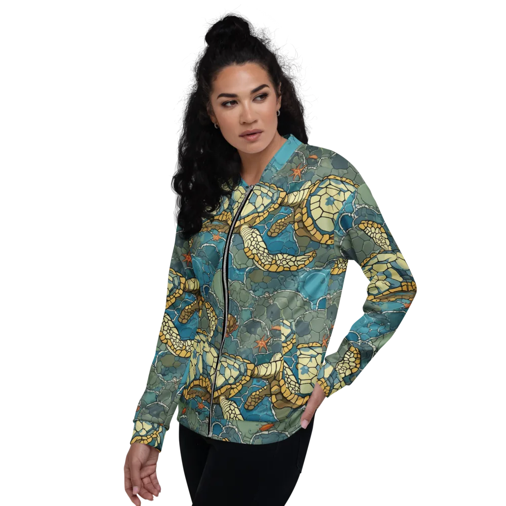 Shellwater Atlas on Bomber Jacket — Left