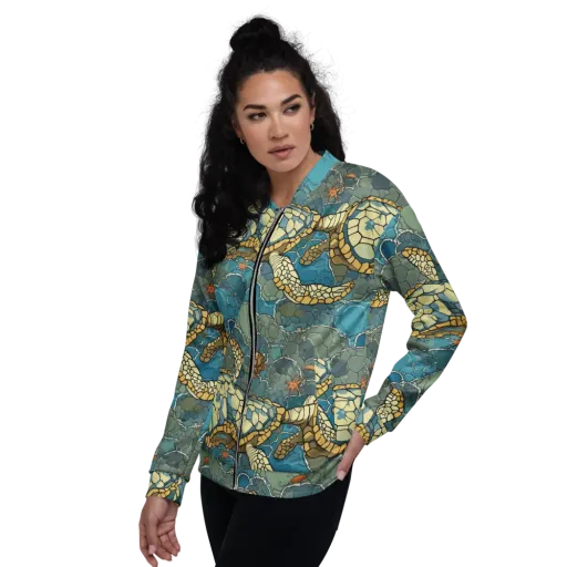 Shellwater Atlas on a Bomber Jacket
