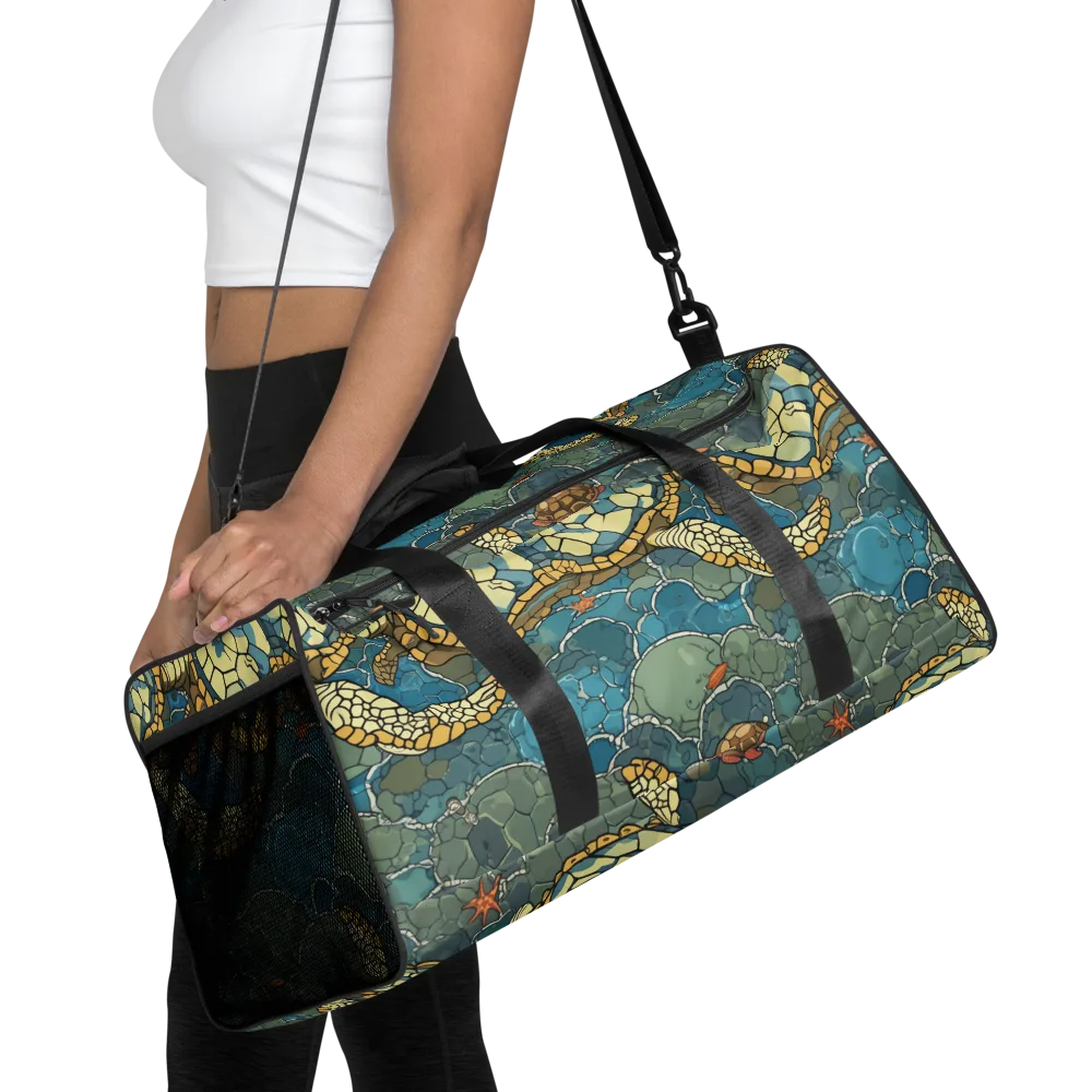 Shellwater Atlas on Duffle Bag — Front
