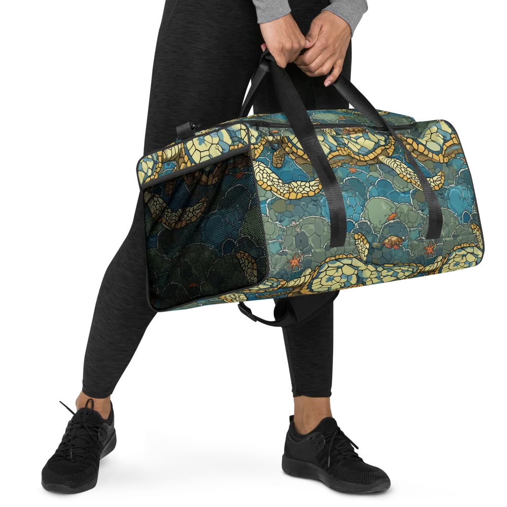 Shellwater Atlas on Duffle Bag — Right Front