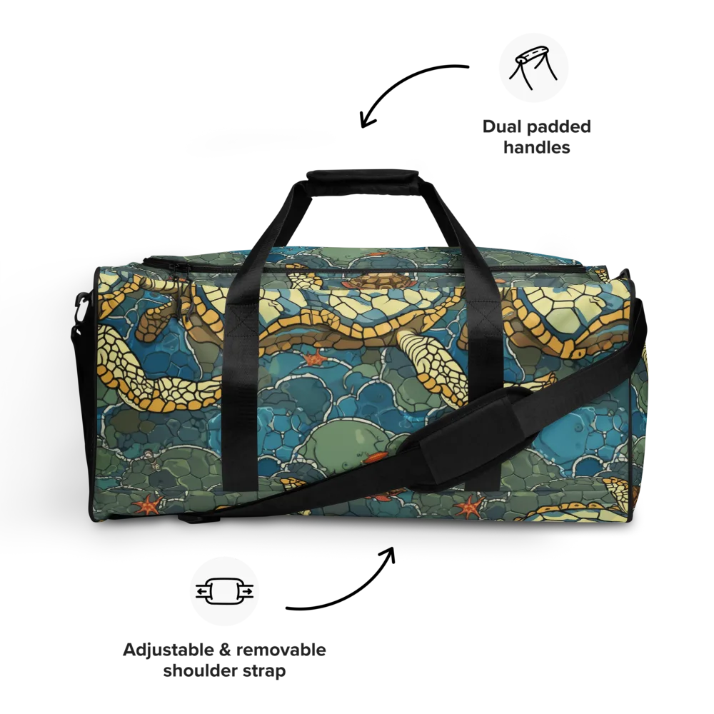 Shellwater Atlas on Duffle Bag — Front