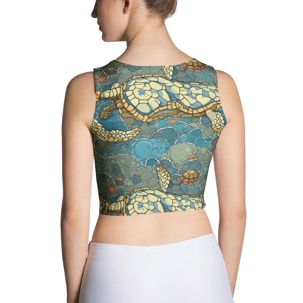 Shellwater Atlas on Crop Top — Back