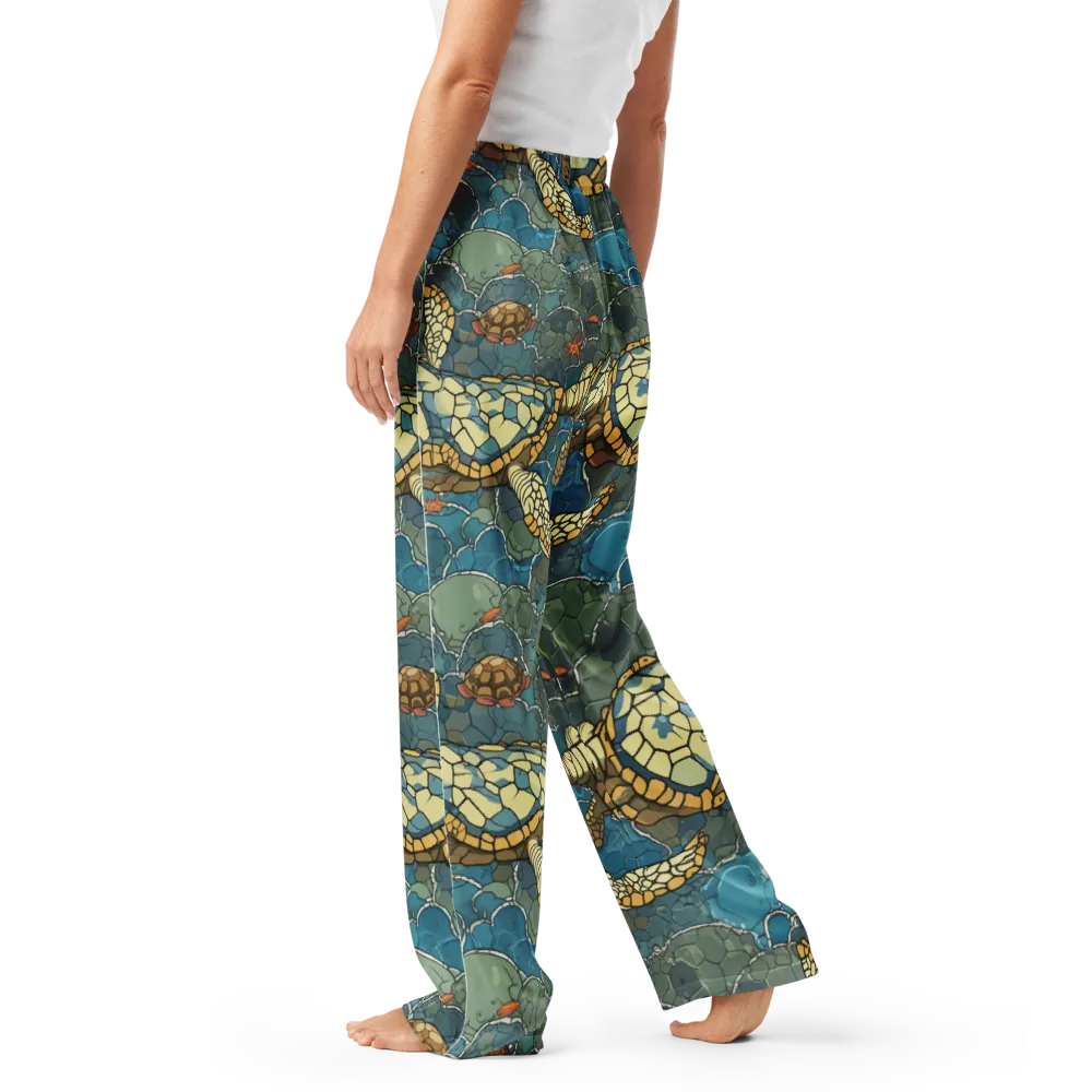 Shellwater Atlas on Women's Pajama Pants — Left