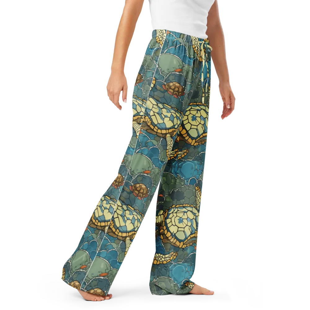 Shellwater Atlas on Women's Pajama Pants — Right Front