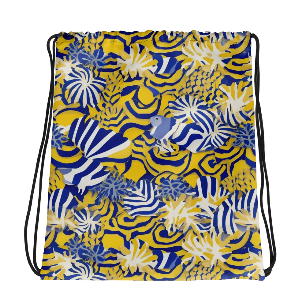 Bluebird Mirage on Drawstring Bag — Photo
