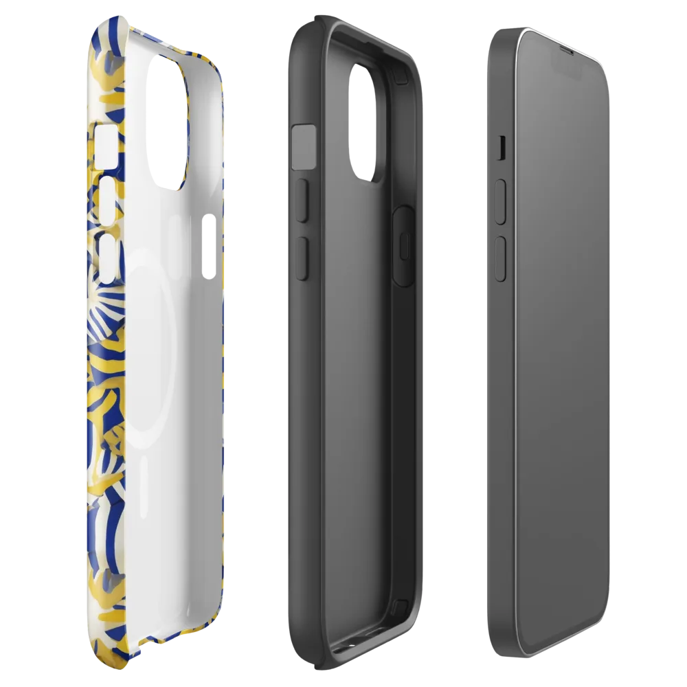 Bluebird Mirage on MagSafe Tough Case for iPhone® — Front
