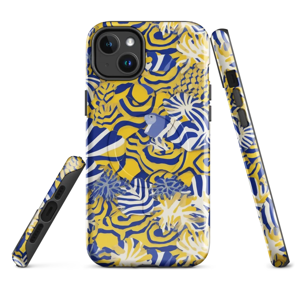 Bluebird Mirage on MagSafe Tough Case for iPhone® — Front