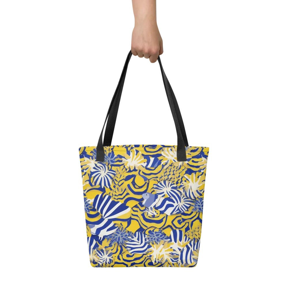Bluebird Mirage on Tote Bag — Front