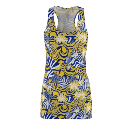 Bluebird Mirage on a Racerback Dress