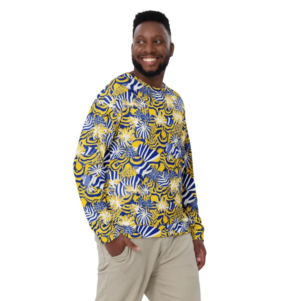 Bluebird Mirage on Sweatshirt — Front