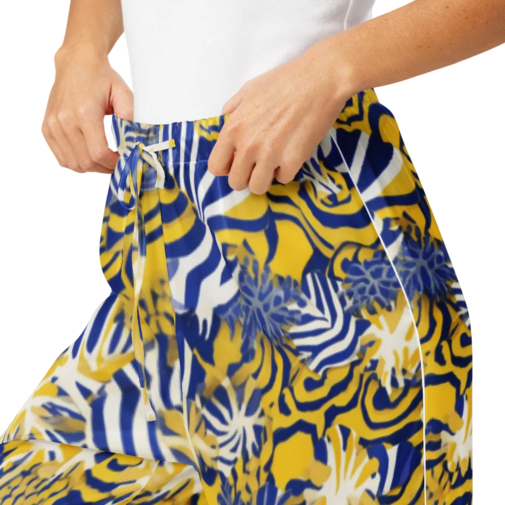 Bluebird Mirage on Women's Pajama Pants — Product details