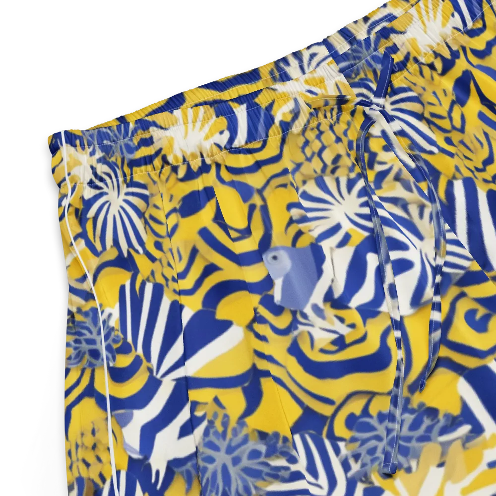 Bluebird Mirage on Women's Pajama Shorts — Product details