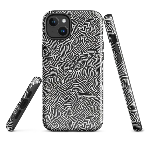 Obsidian Maze on a MagSafe Tough Case for iPhone®