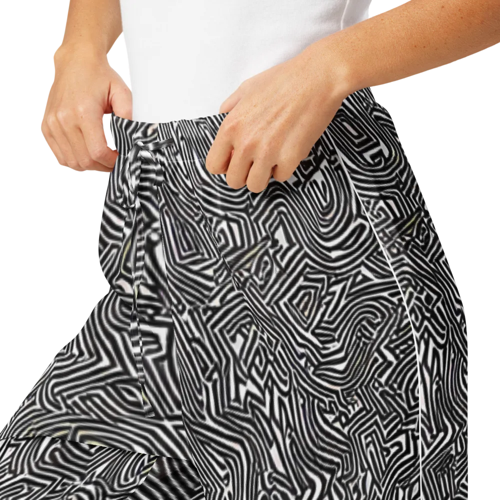 Obsidian Maze on Women's Pajama Pants — Product details