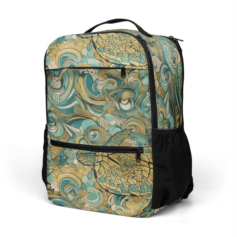 Tidepool Sonata on Utility Backpack — Left Front