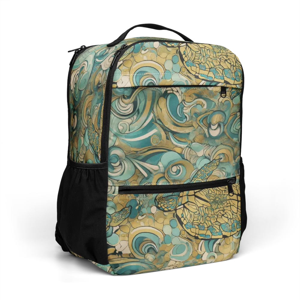 Tidepool Sonata on Utility Backpack — Right Front