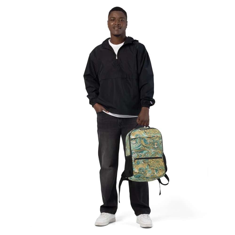 Tidepool Sonata on Utility Backpack — Front