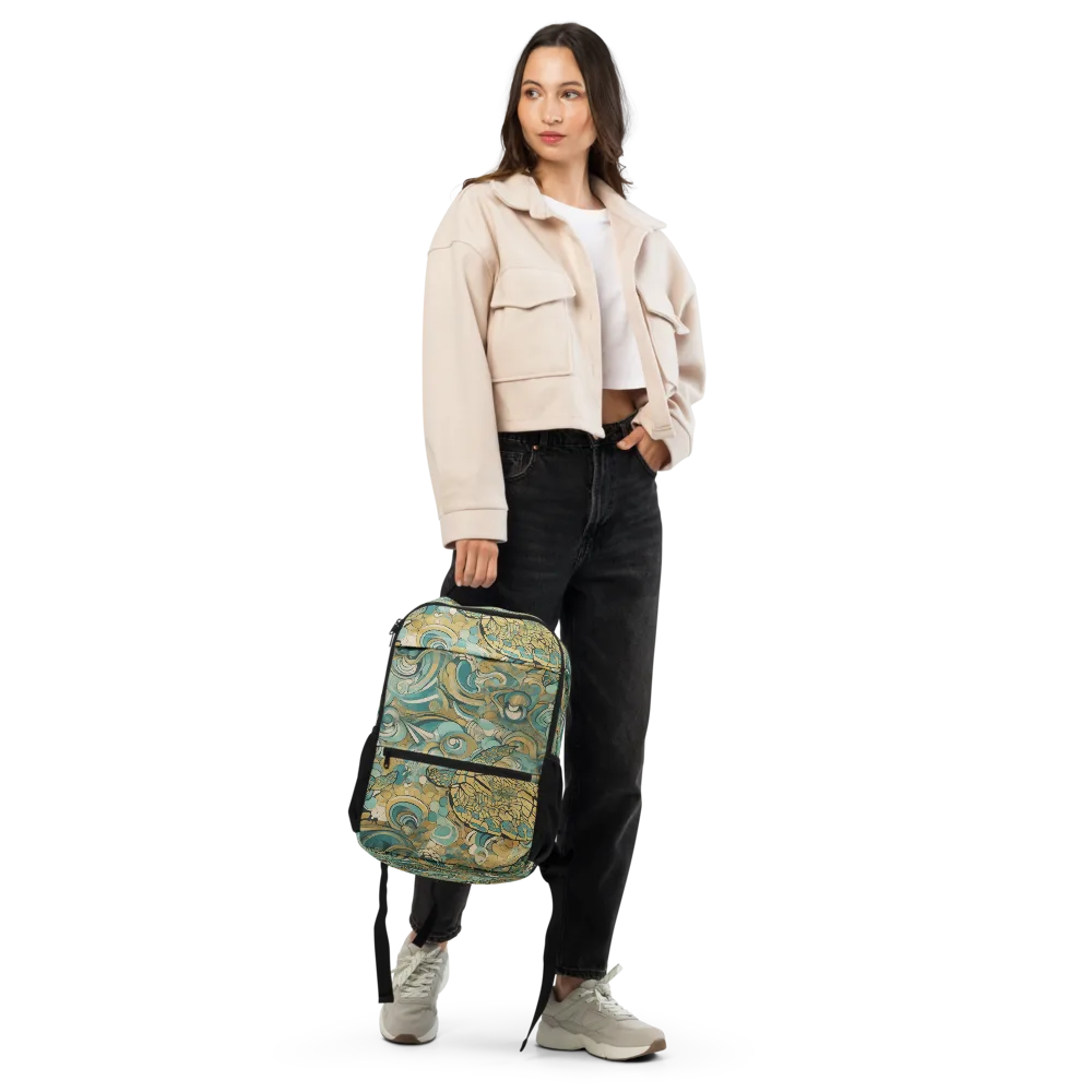 Tidepool Sonata on Utility Backpack — Front