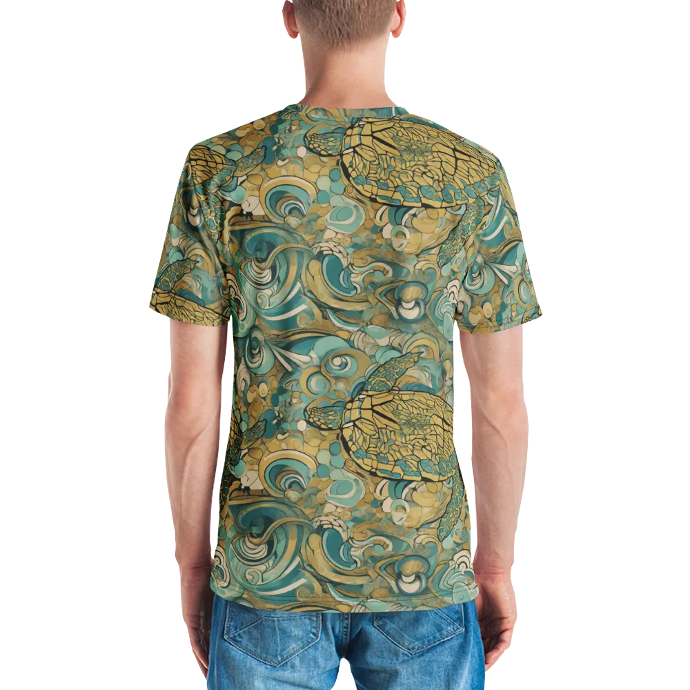 Tidepool Sonata on Men's Crew Neck T-Shirt — Back