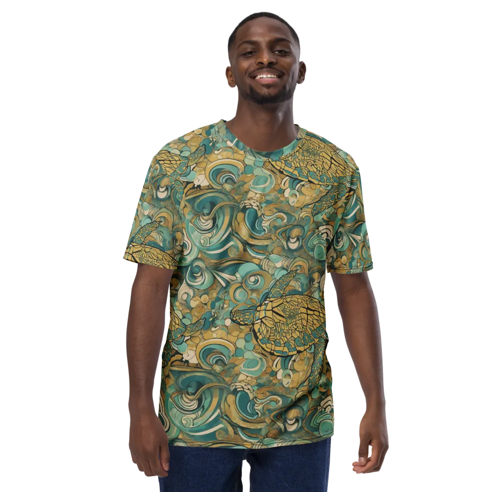 Tidepool Sonata on Men's Crew Neck T-Shirt — Front