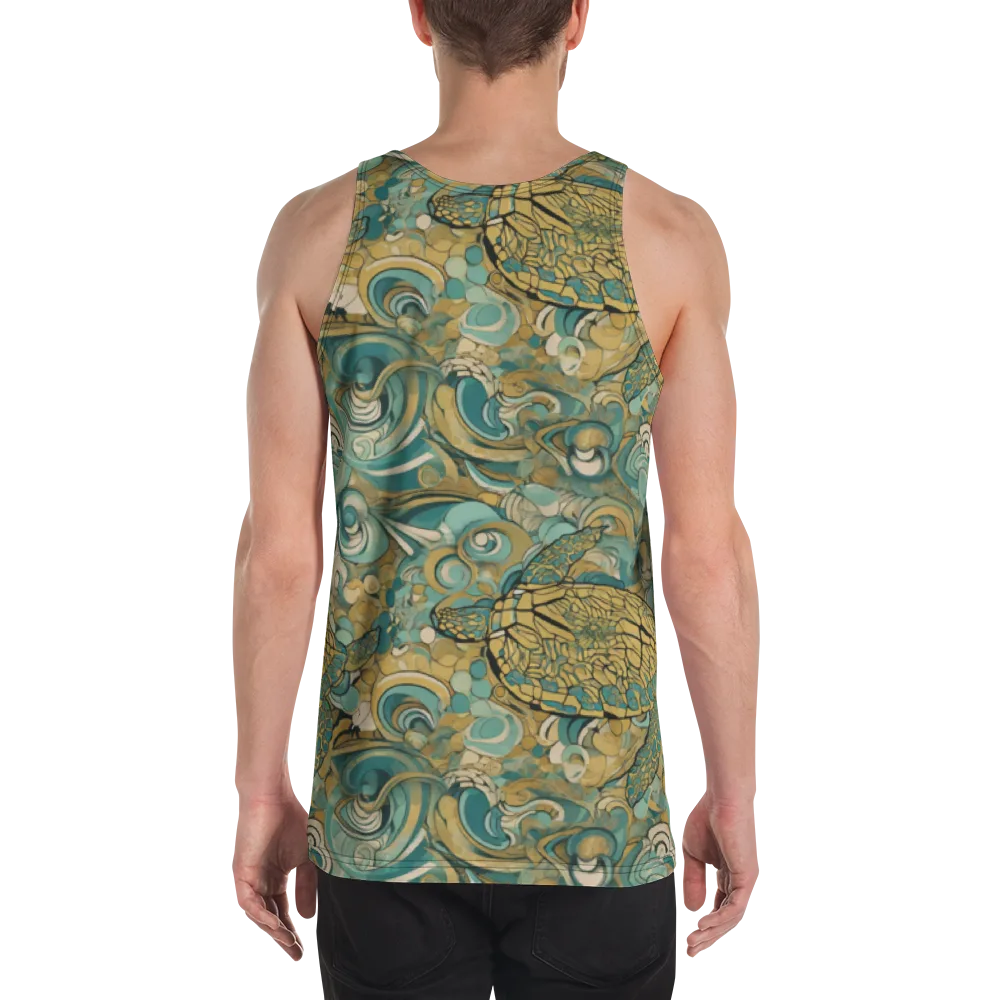 Tidepool Sonata on Men's Tank Top — Back