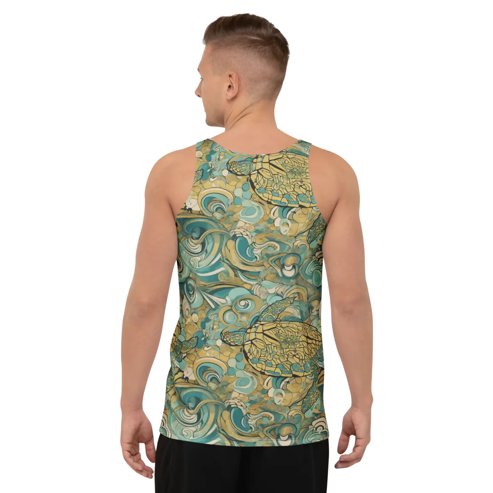 Tidepool Sonata on Men's Tank Top — Back
