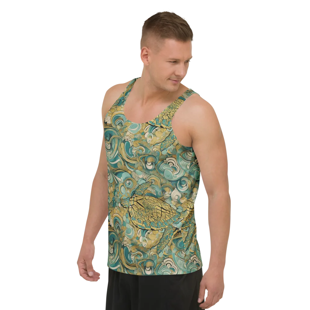 Tidepool Sonata on Men's Tank Top — Left Front