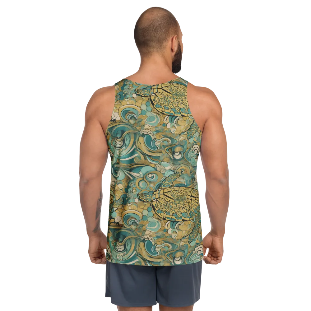 Tidepool Sonata on Men's Tank Top — Back