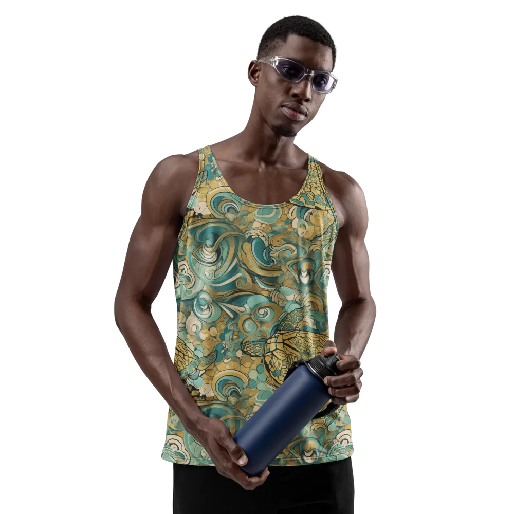 Tidepool Sonata on Men's Tank Top — Front