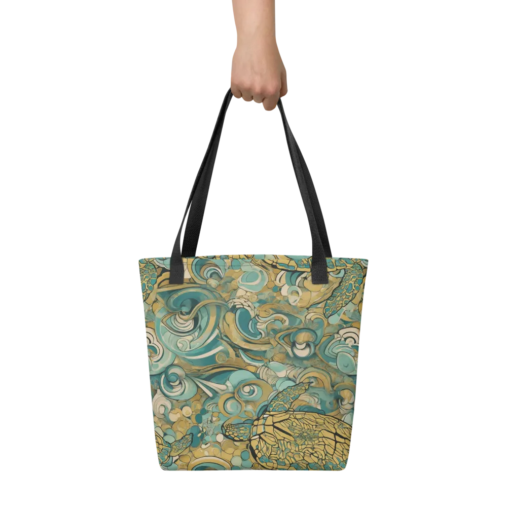 Tidepool Sonata on Tote Bag — Front