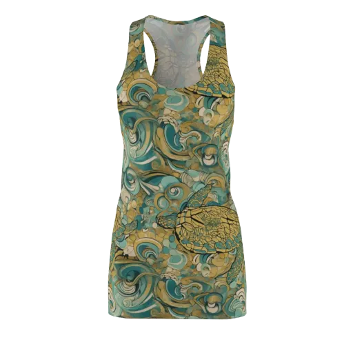 Tidepool Sonata on a Racerback Dress