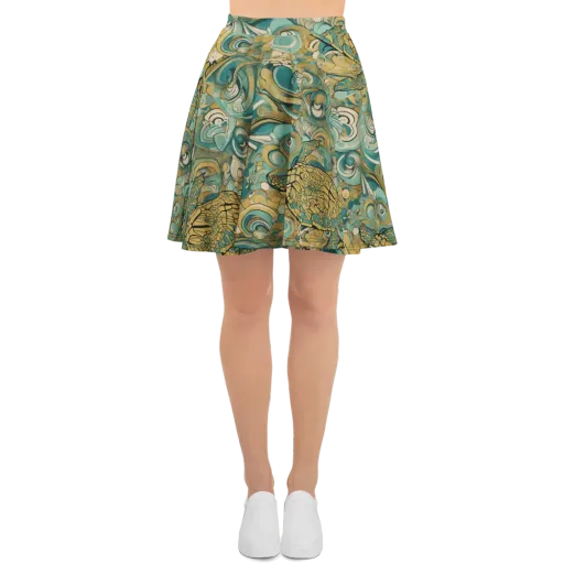 Tidepool Sonata on a Skater Skirt