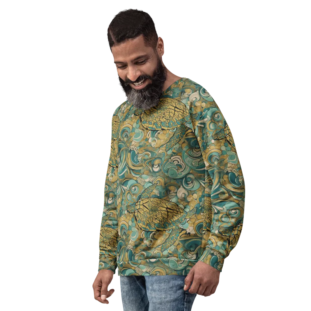 Tidepool Sonata on Sweatshirt — Left Front