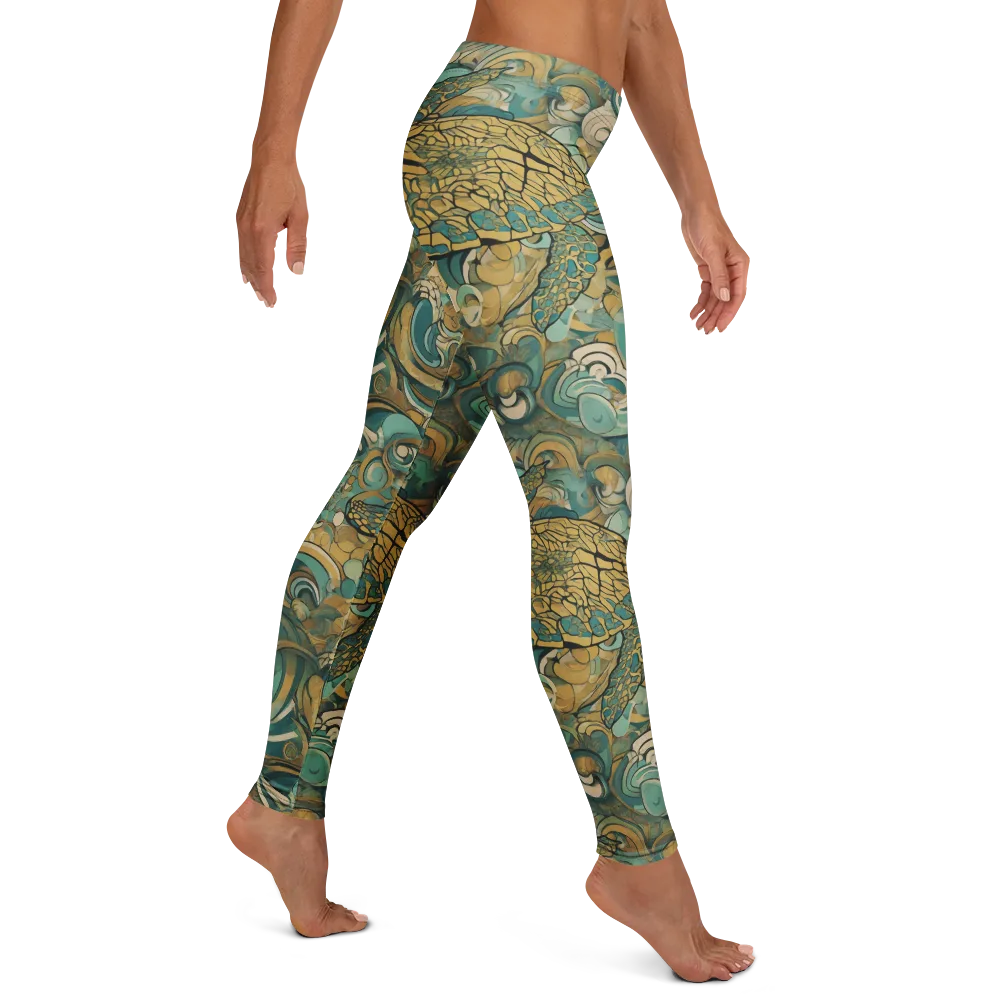 Tidepool Sonata on Leggings — Right