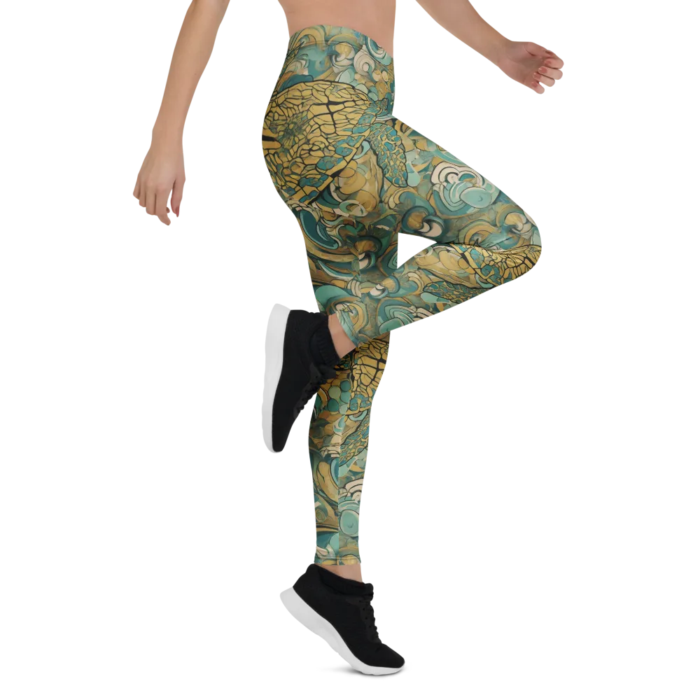 Tidepool Sonata on Leggings — Right
