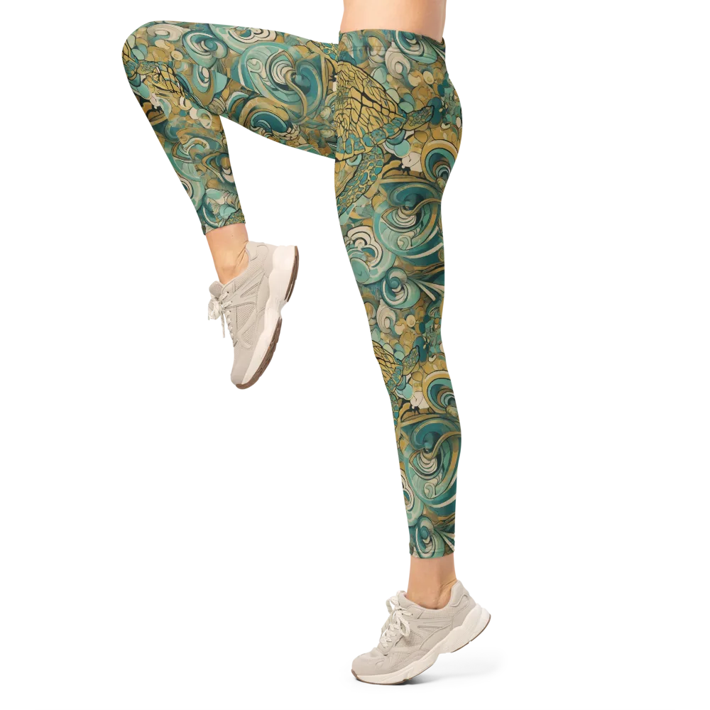 Tidepool Sonata on Leggings — Left