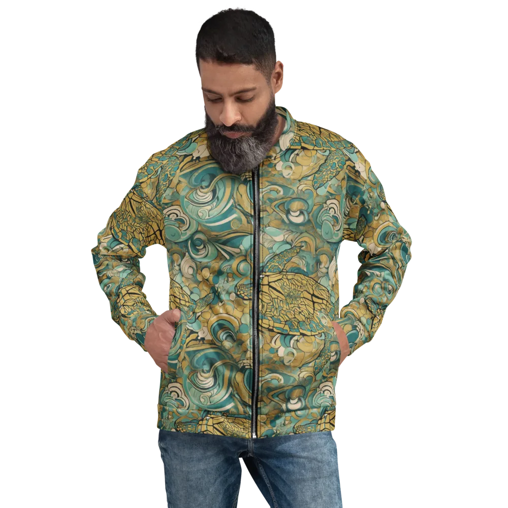 Tidepool Sonata on Bomber Jacket — Front