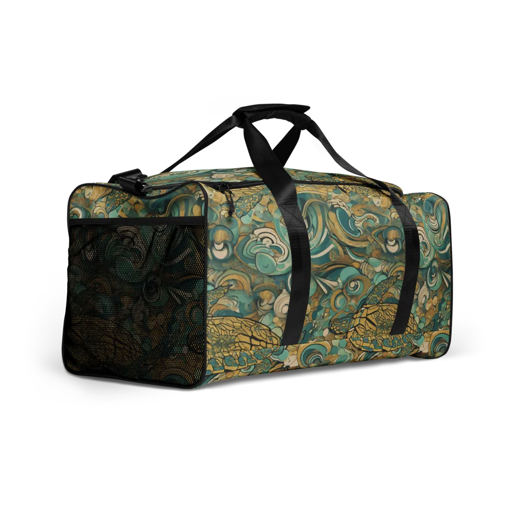 Tidepool Sonata on Duffle Bag — Right Front