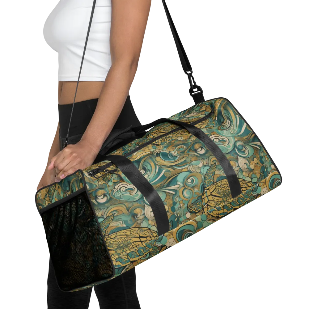 Tidepool Sonata on Duffle Bag — Front