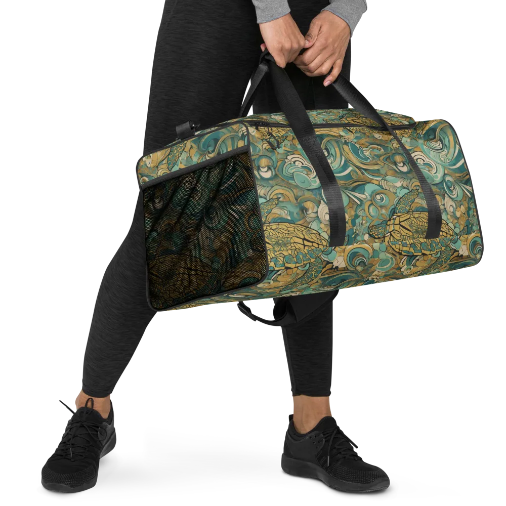 Tidepool Sonata on Duffle Bag — Right Front