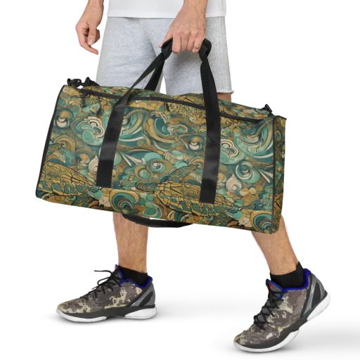 Tidepool Sonata on a Duffle Bag
