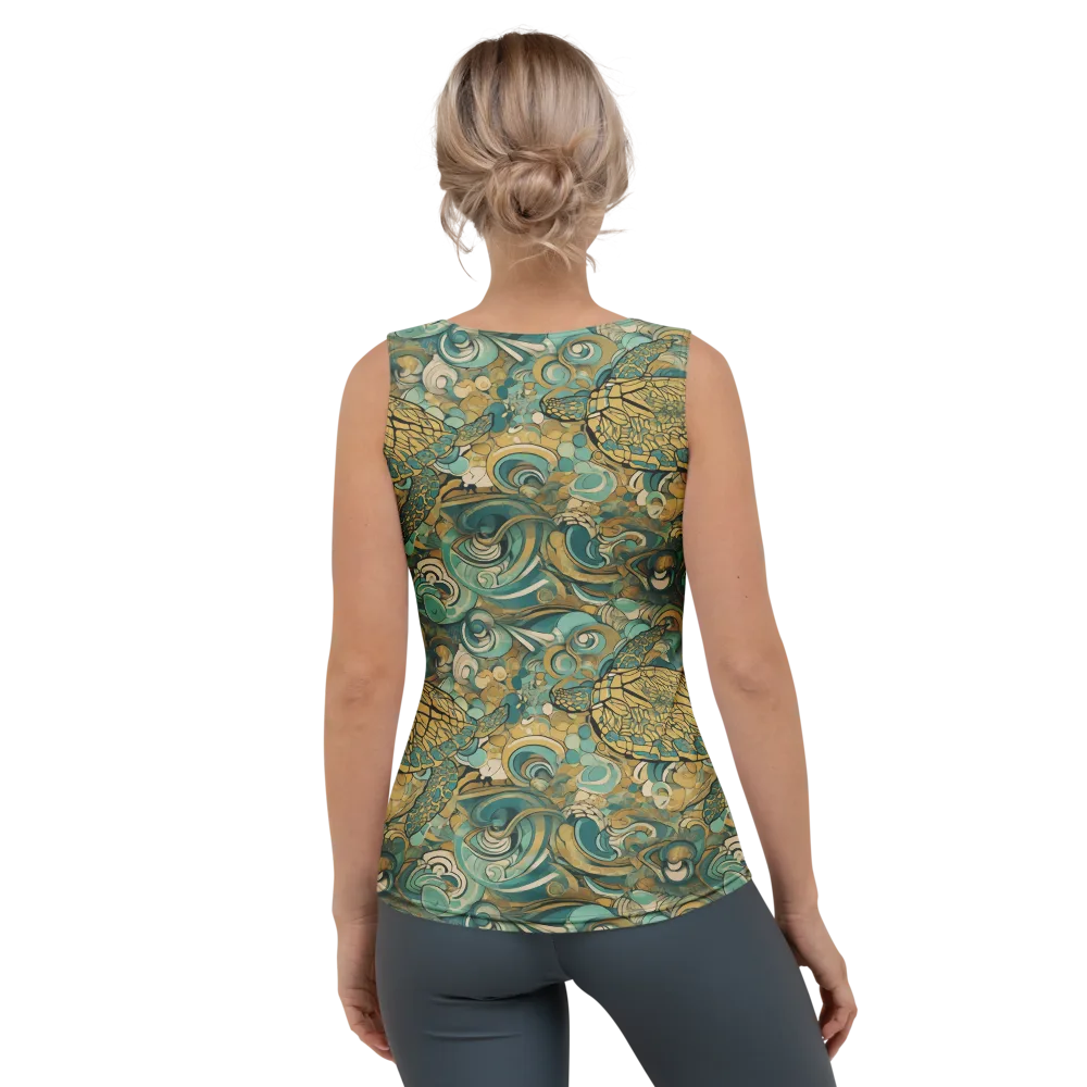 Tidepool Sonata on Women's Tank Top — Back