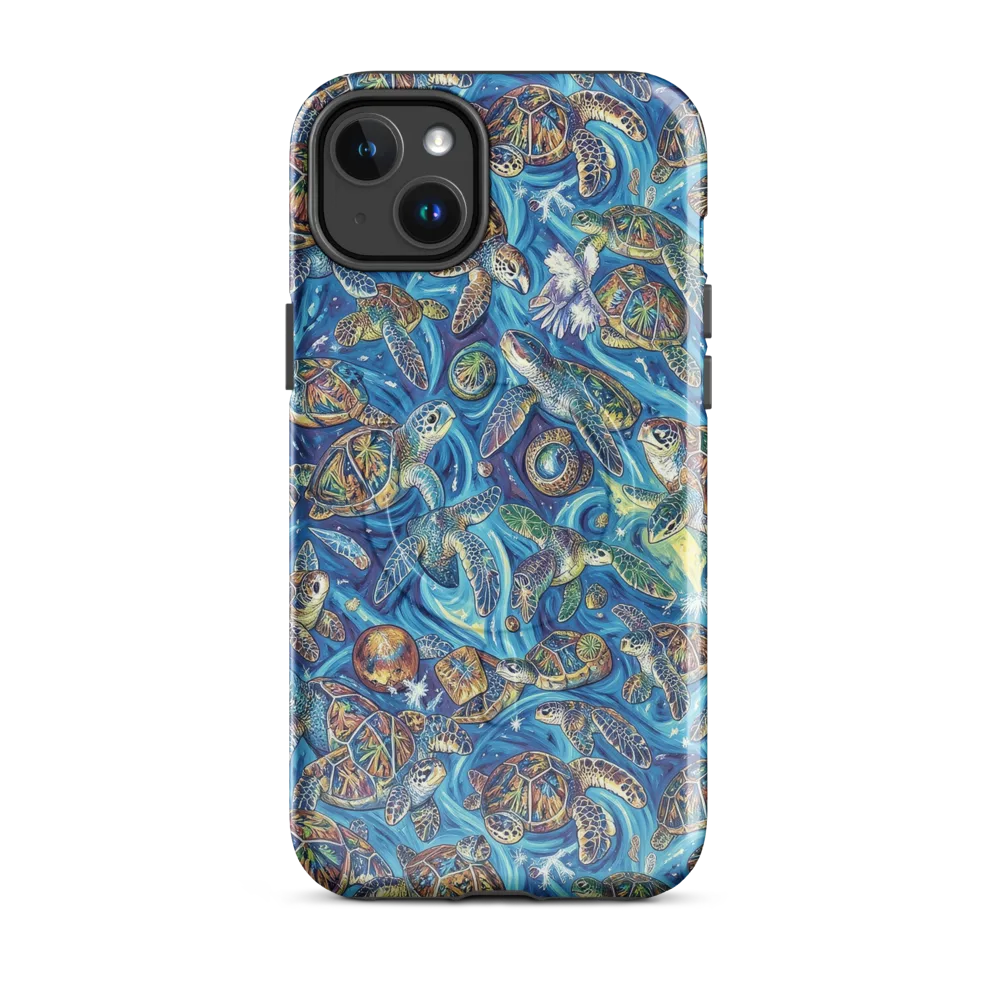 Bluewater Garden on MagSafe Tough Case for iPhone® — Front