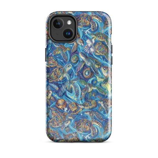 Bluewater Garden on a MagSafe Tough Case for iPhone®