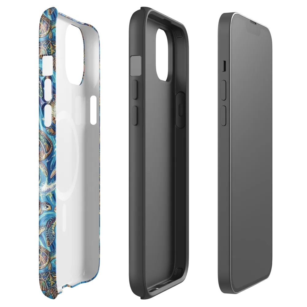 Bluewater Garden on MagSafe Tough Case for iPhone® — Front