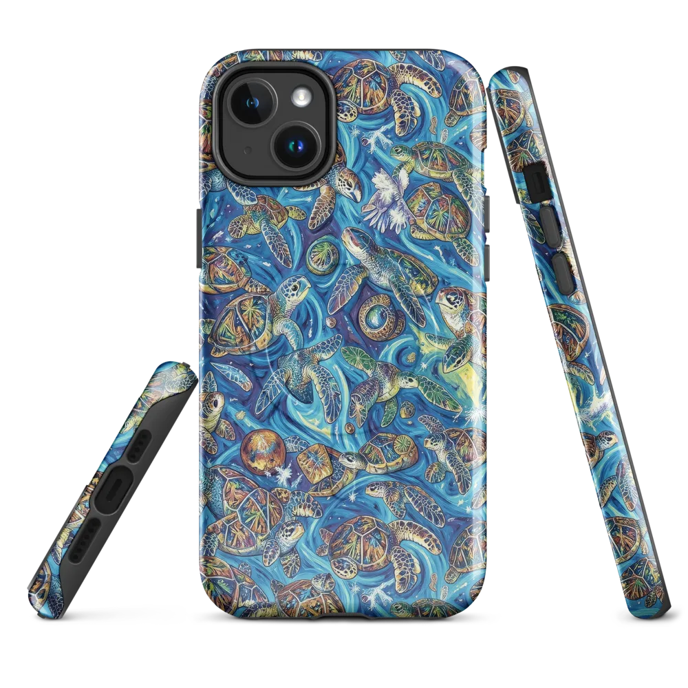 Bluewater Garden on MagSafe Tough Case for iPhone® — Front